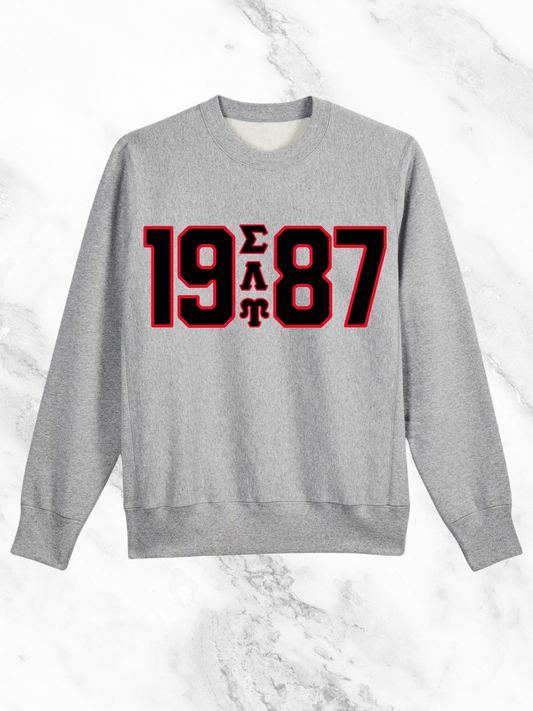1987 w/ Letters