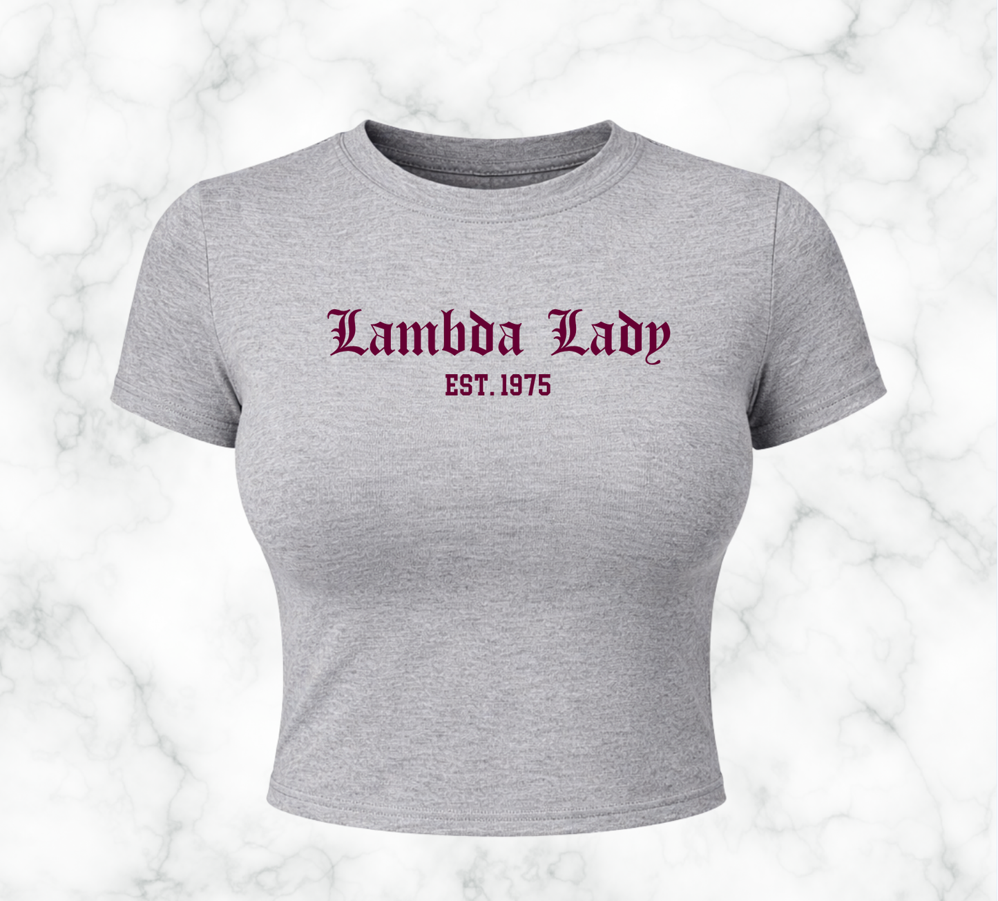 LTA Lambda Lady Crop
