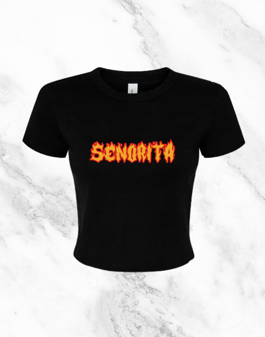 Señorita Flame Baby Tee